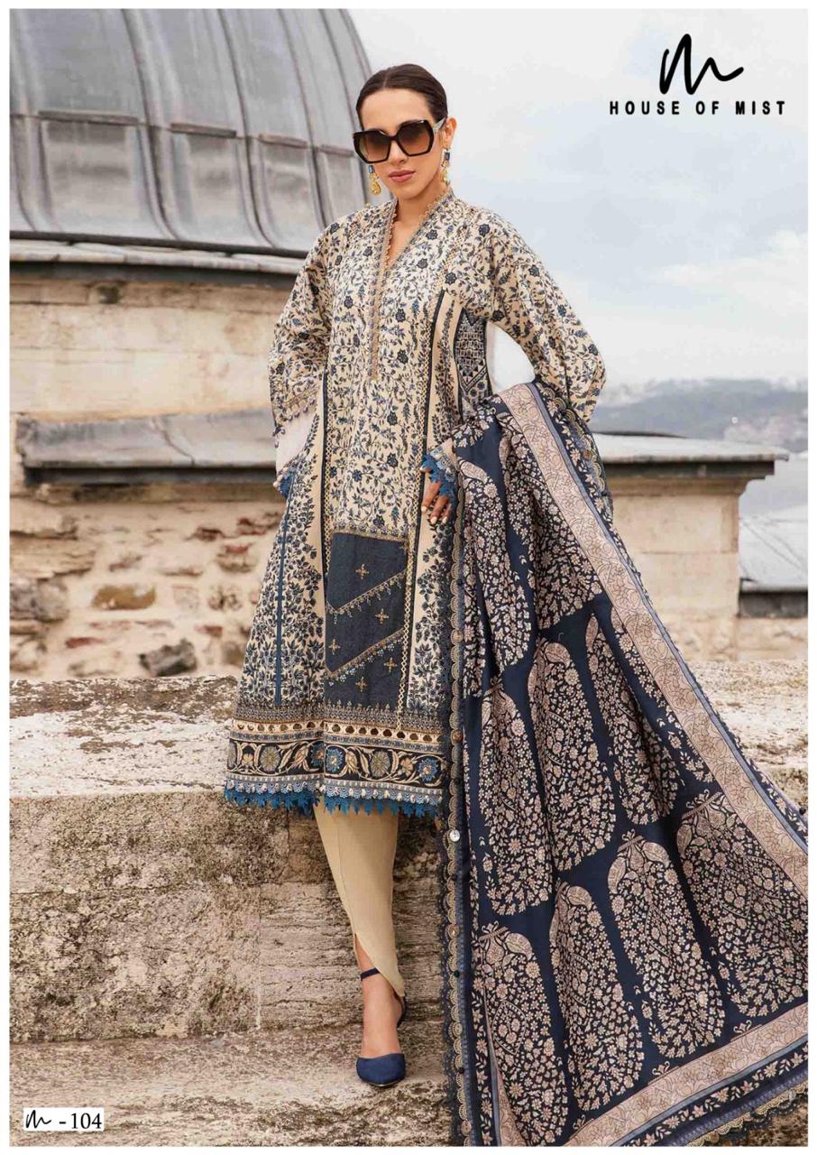 Ghazal Vol 11 By House Of Mist Printed Cotton Dress Material Surat Wholesale Market